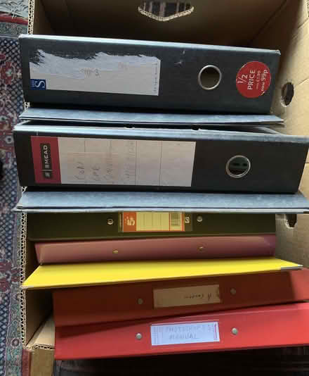 Photo of free Various files (for paperwork) (Hulme M16) #1