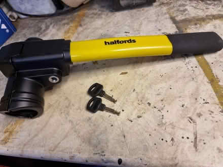 Photo of free Halfords steering lock (Mansfield ng18 2sh) #1