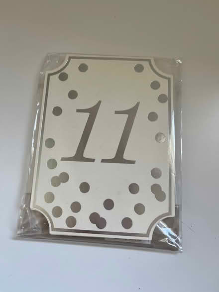 Photo of free Table numbers 11-20 (Leigh High School) #1