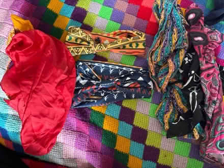 Photo of free Bunch of headbands, bandanas, wraps (BR3) #1