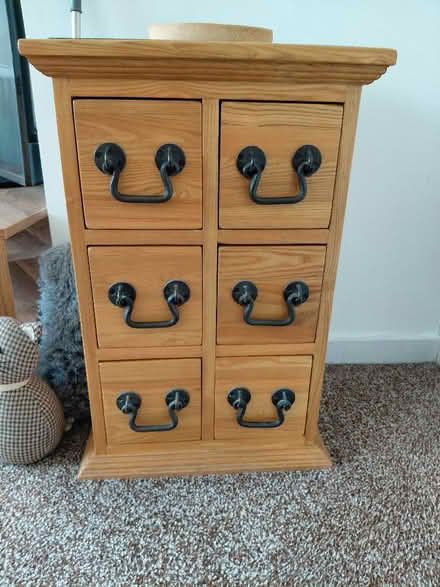 Photo of free TV stand, side tables, small storage cabinet. (Kirkby L32) #3