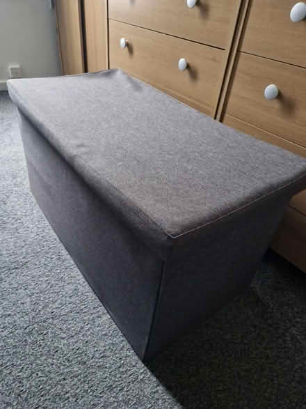 Photo of free Ottoman and clear storage box (Ng3) #1