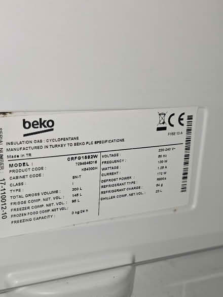 Photo of free Fridge Freezer (Kingston KT2) #1