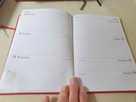 Photo of free A5 Week to Day 2026 Diary (Stratford, E15) #2