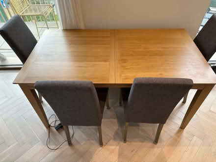 Photo of free Dining table and chairs (Haggerston E8) #1