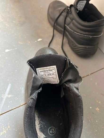 Photo of free Steel toe boots (kenilworth CV8) #3