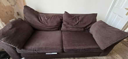 Photo of free 2 x Sofas plus pouffe (Windsor SL4) #1