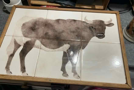 Photo of free Tiled tray/kettle stand (Peachcroft OX14) #1