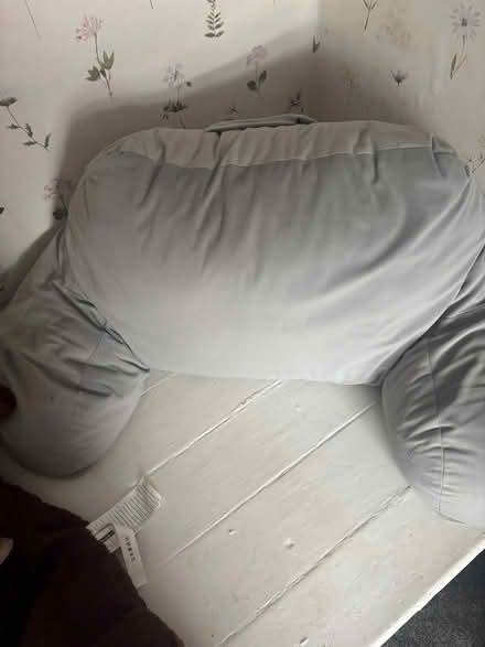 Photo of free Grey reading pillow (B68) #2