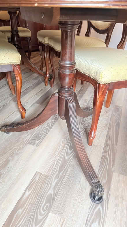 Photo of free Dining table with 8 chairs (Upton Saint Leonards GL4) #4