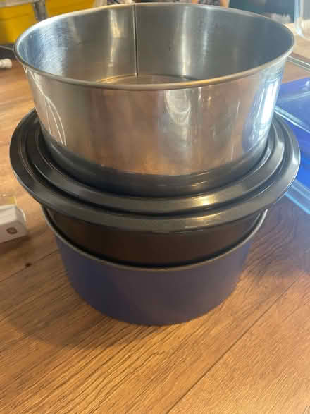 Photo of free Round springform (removable base) baking tins (Cogges OX28) #1
