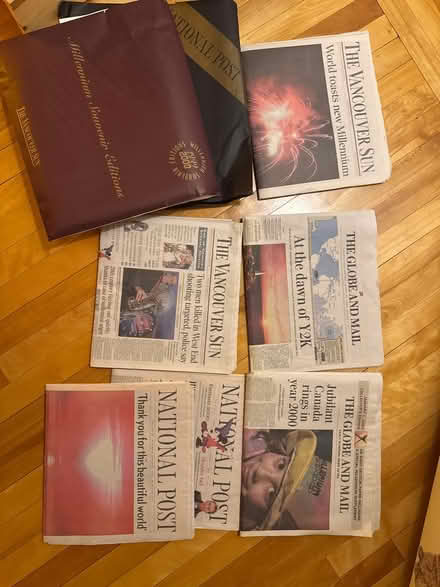 Photo of free Millennium news papers (Civic Hospital) #1