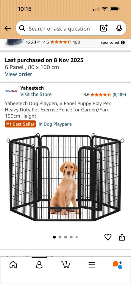 Photo of free Dog pen (Northaw EN6) #1