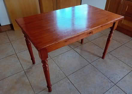 Photo of free Kitchen table (Old leighlin - Carlow.) #2