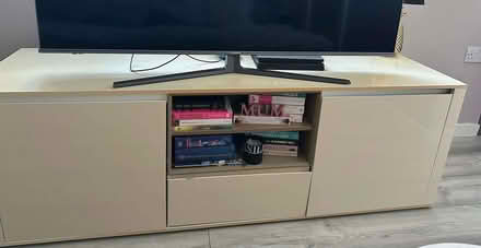 Photo of free TV stand and super king ottoman bed. No mattress (Welling DA16) #3