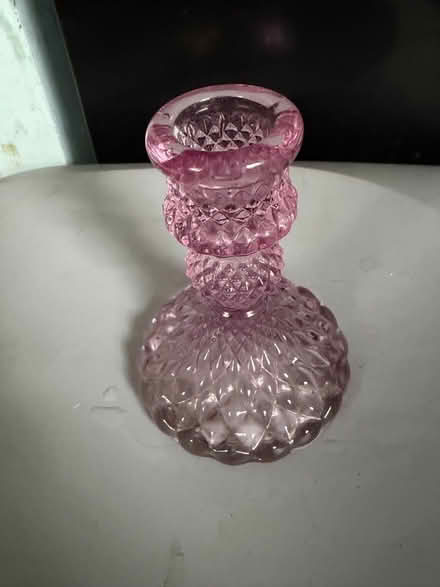 Photo of free Glass candlestick (Westbury BA13) #1