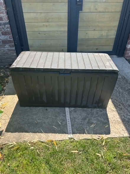 Photo of free Outdoor storage box (Land Park) #2