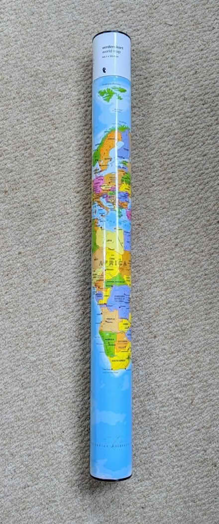 Photo of free World map poster (Stourbridge DY8) #1