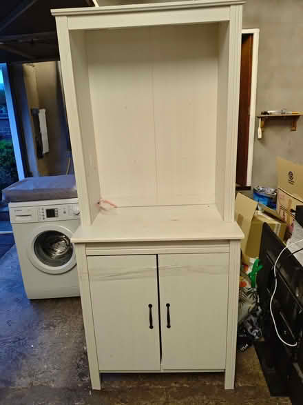 Photo of free Tall IKEA unit - white (Upper Cwmbran NP44) #1