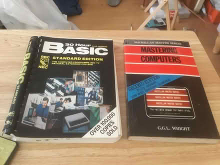 Photo of free Intage computer books (B62 near Blackheath) #1