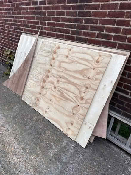 Photo of free Yardfull of shuttering ply + marine (Southwick, Shoreham by Sea) #1