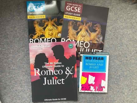 Photo of free Romeo & Juliet GCSE revision (SW16 Norbury, Green Lane) #1