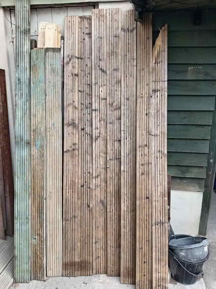 Photo of free Decking planks, used (CF83, Caerphilly) #1