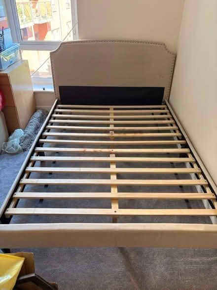 Photo of free Wooden bed frame (Kempston) #1