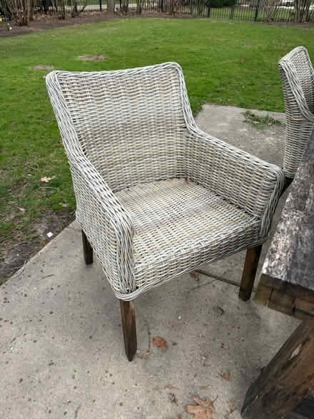 Photo of free Outdoor table + 4 chairs (Edgebrook) #2