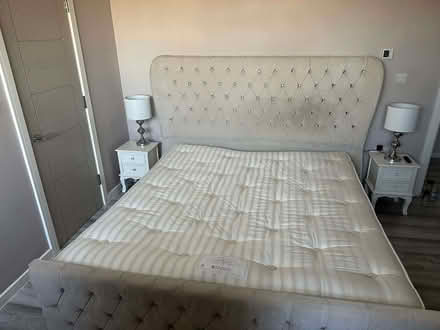 Photo of free TV stand and super king ottoman bed. No mattress (Welling DA16) #4