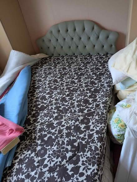 Photo of free Firm clean double bed, divan type (Normandy GU3) #1