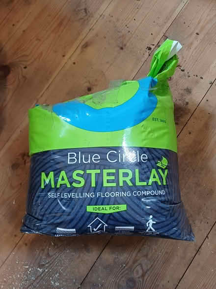 Photo of free Blue circle masterlay floor levelling compound (Wantage OX12) #1