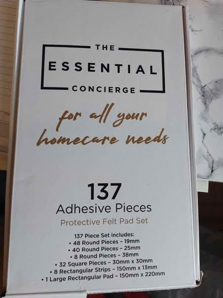 Photo of free Felt pad furniture protecters (Wrose BD2) #1