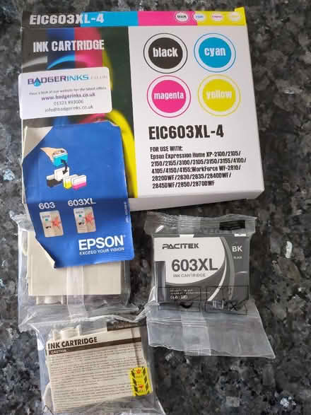 Photo of free Epson Printer Ink Cartridges (Seaford BN25) #1