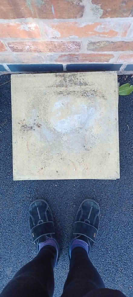 Photo of free Four 40 by 40 slabs (Loughborough central) #2