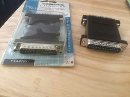 Photo of free VIntage 25 pin male to male connect (B62 near Blackheath) #1