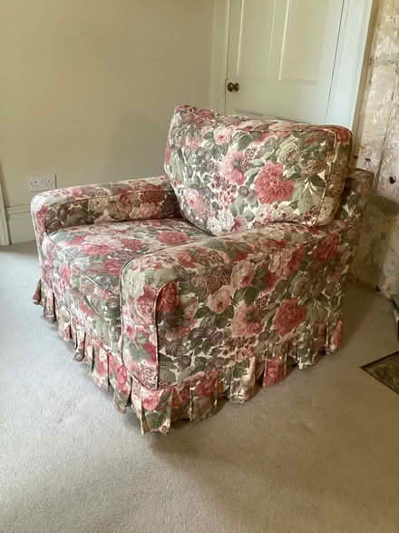 Photo of free Laura Ashley armchair (nr. Northleach, Glos) #2