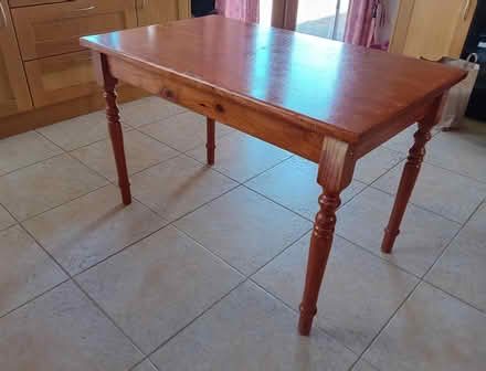 Photo of free Kitchen table (Old leighlin - Carlow.) #1