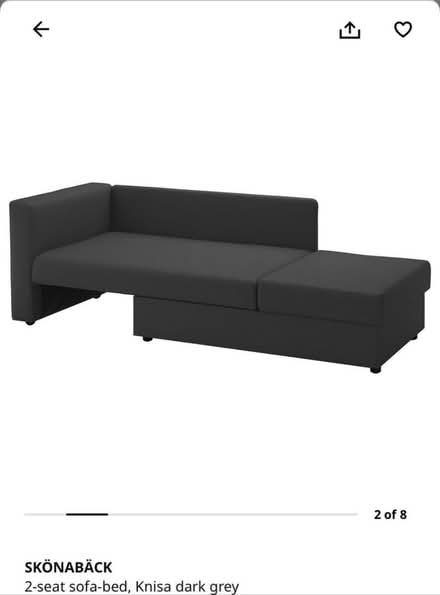 Photo of free 2 seater Sofa / bed (SL9 8EL) #2
