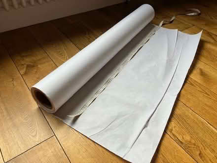 Photo of free Large roll of white paper (Ecclesall S11) #1