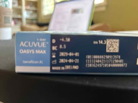 Photo of free Acuvue Contact lenses - box 90 (Friendship Heights) #3