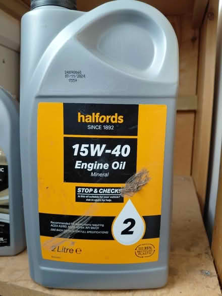 Photo of free Car engine oil (Yardley Wood B14) #1