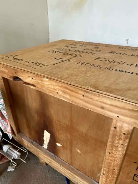 Photo of free Wooden storage crate or transport crate (Eynsham OX29) #4