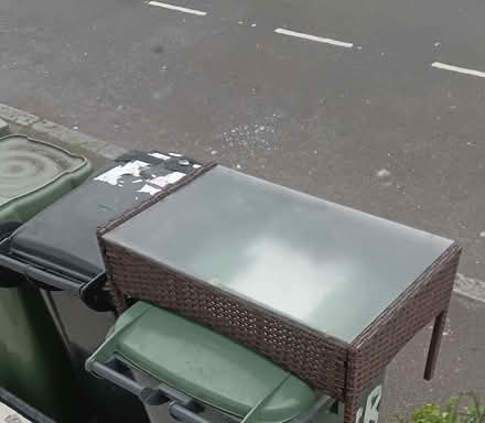 Photo of free Coffee Table with glass top (Lewisham SE13) #1