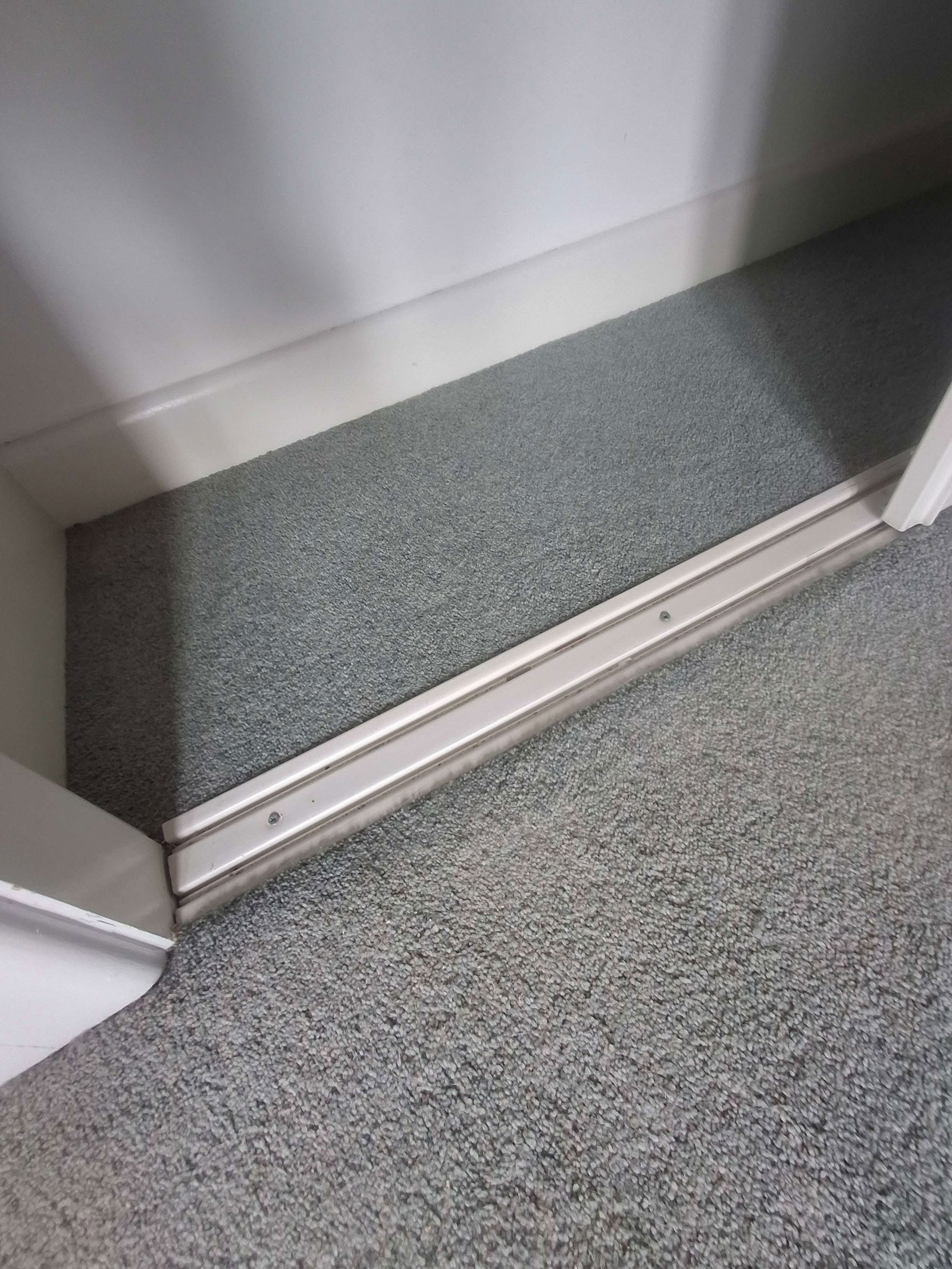 Free: Sliding wardrobe mirror doors & rail (Coalport TF8) - Telford Freegle