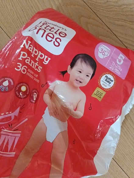 Photo of free Size 5 nappy pants (Tonbridge road,Maidstone) #1