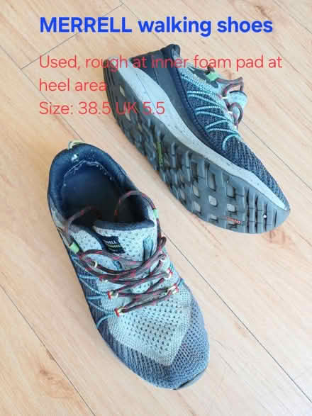 Photo of free MERRELL walking shoes - used (Tesco Express Beaufort Park) #1