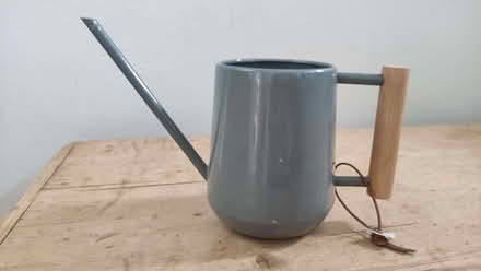 Photo of free Indoor plant grey metal watering can (Chislehurst BR7) #1