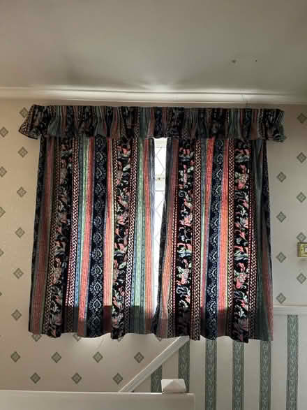 Photo of free Flowery curtains (OL2 5DR) #1