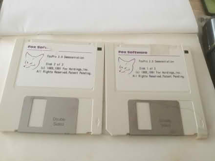 Photo of free Vintage software foxpro demo (B62 near Blackheath) #2
